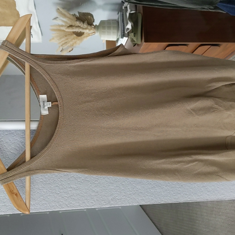 Ozma silk noir boy tee size small